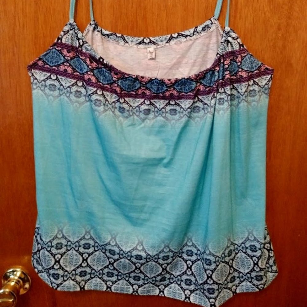 NEW! Misslook Boho Print Strap Tank Size L